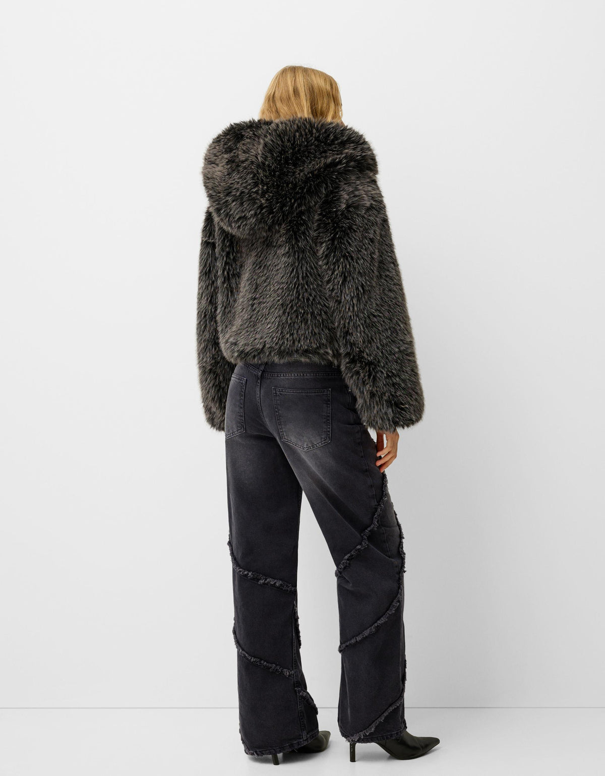 Baggy Jeans with Tassels