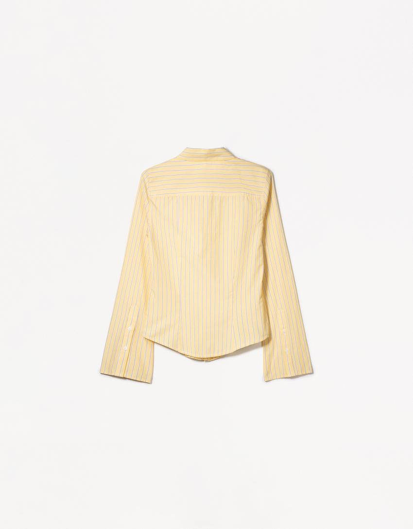 BLOUSE WITH WIDE SLEEVES