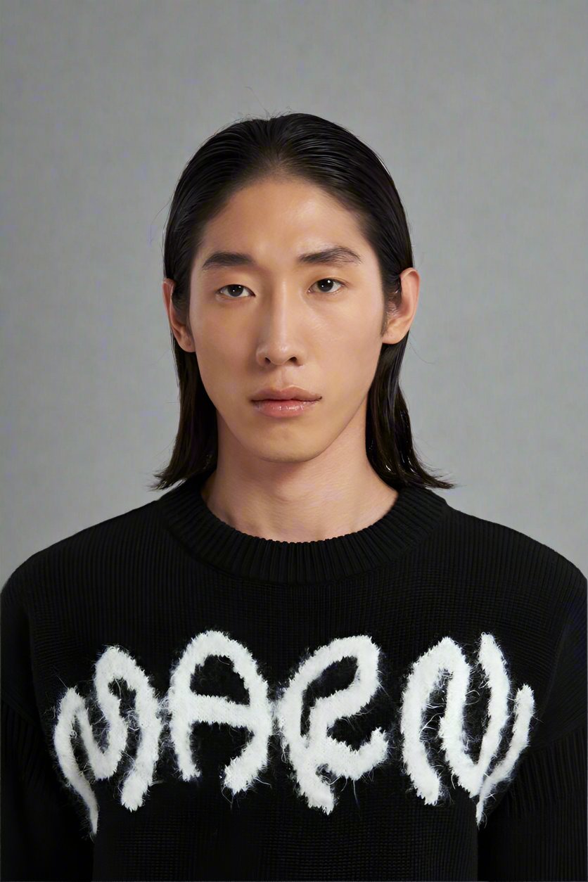 Mohair Art Knit Sweater