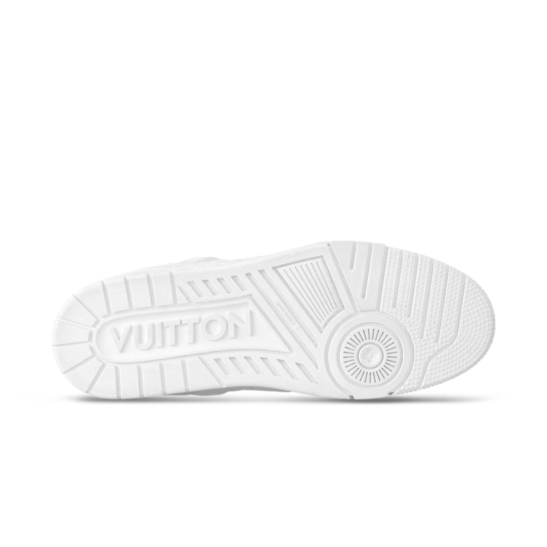 Monogram Triple White Trainer