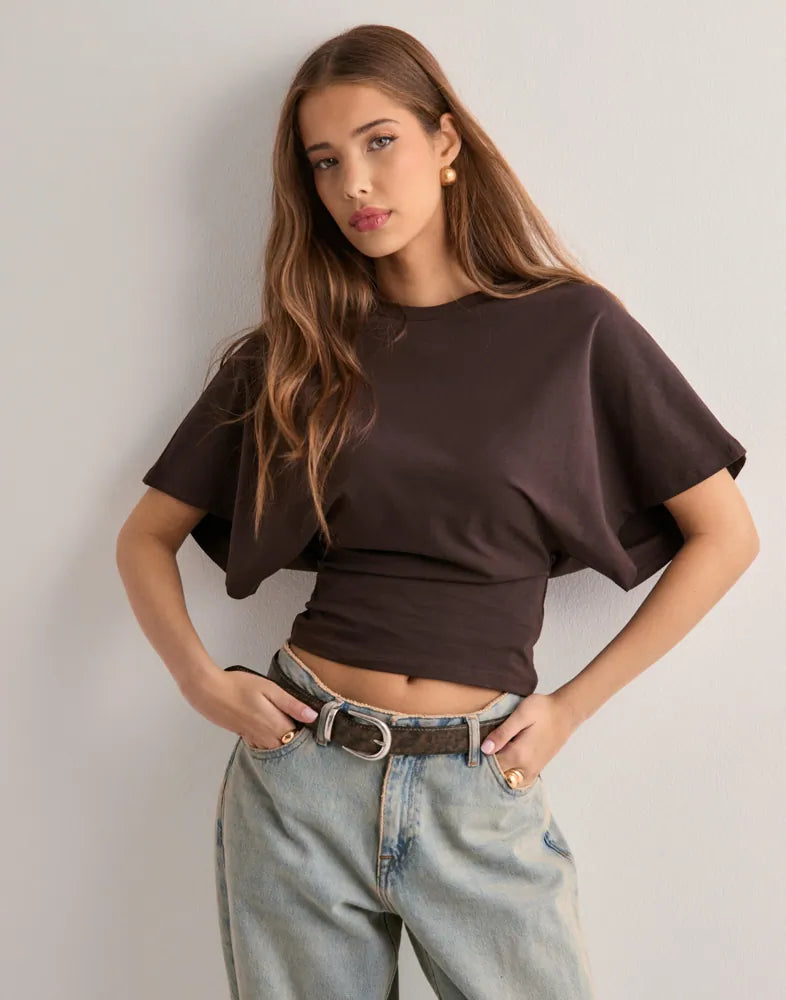 WIDE SLEEVE TEE