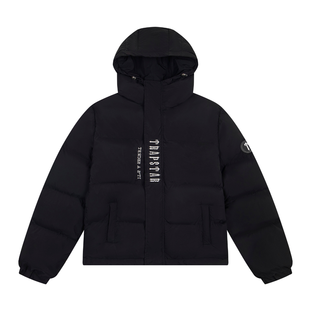 Decoded 2.0 Hooded Puffer Black Jacket