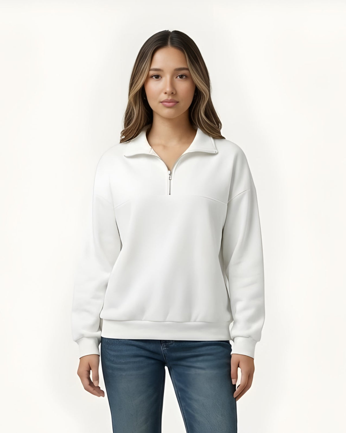 Halfmoon Zip Sweatshirt