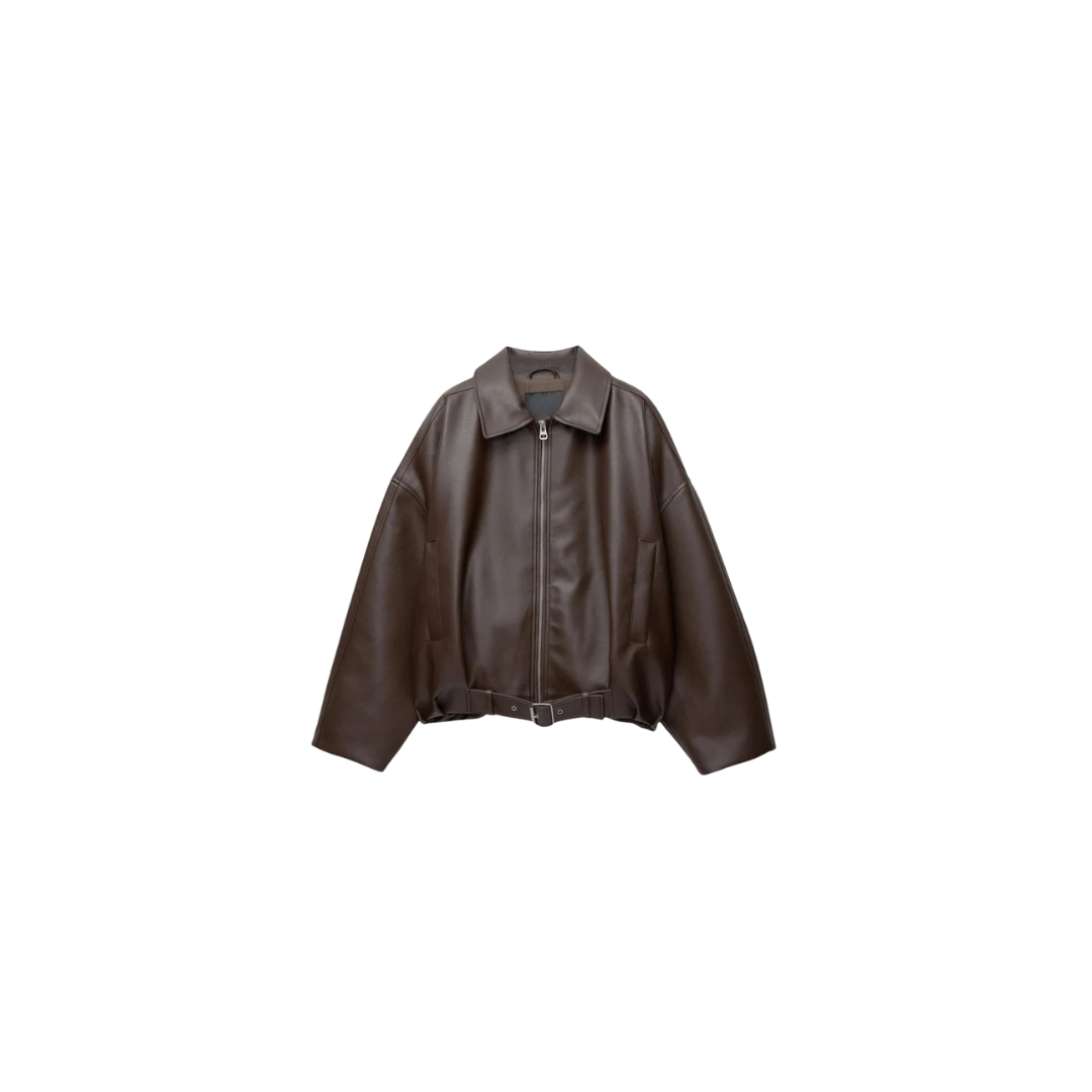 MINIMALIST | LEATHER JACKET