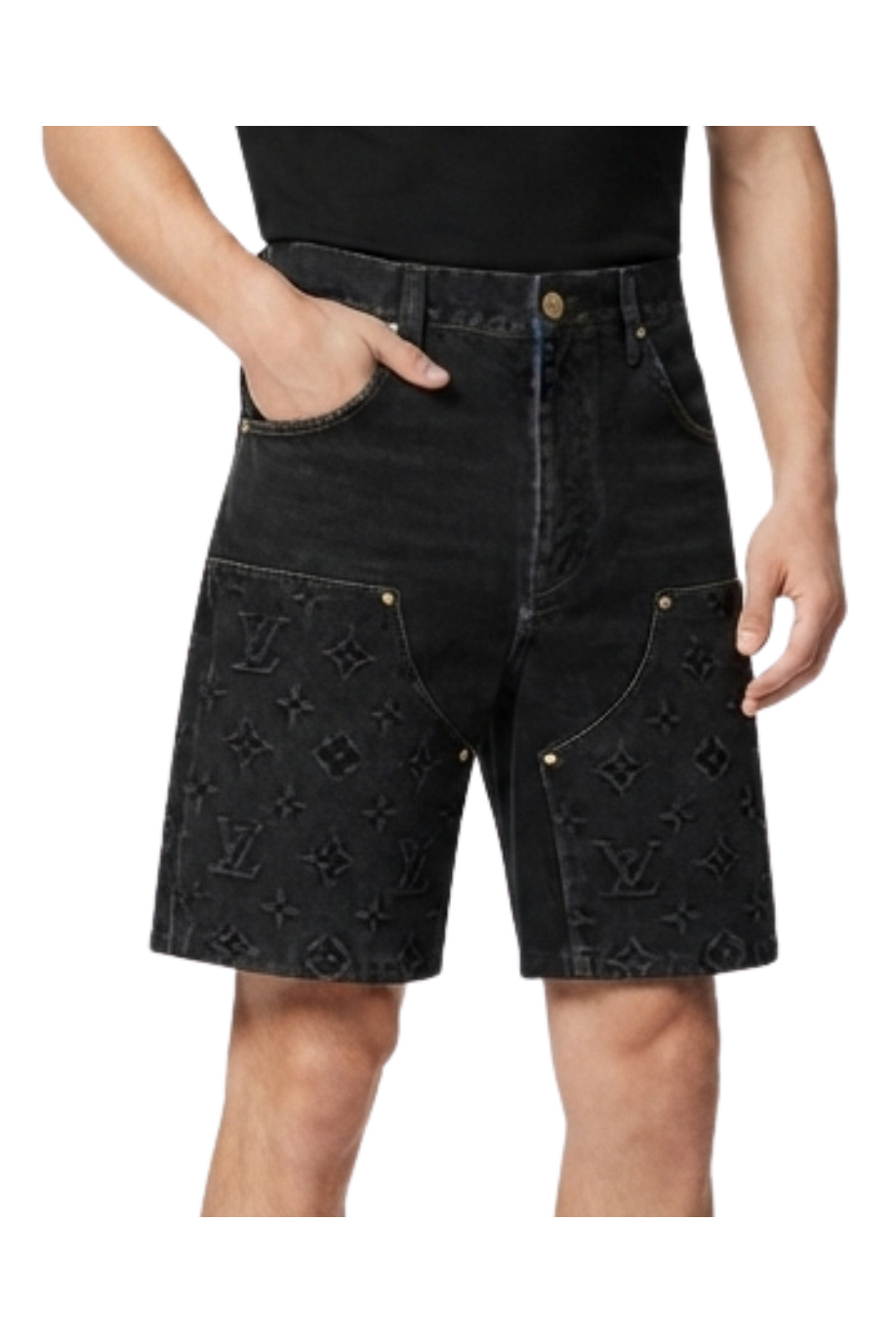 Intarsia Shorts