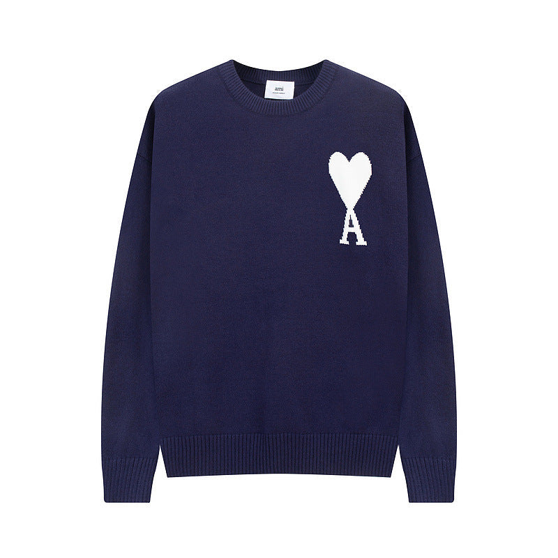HEART KNIT SWEATER