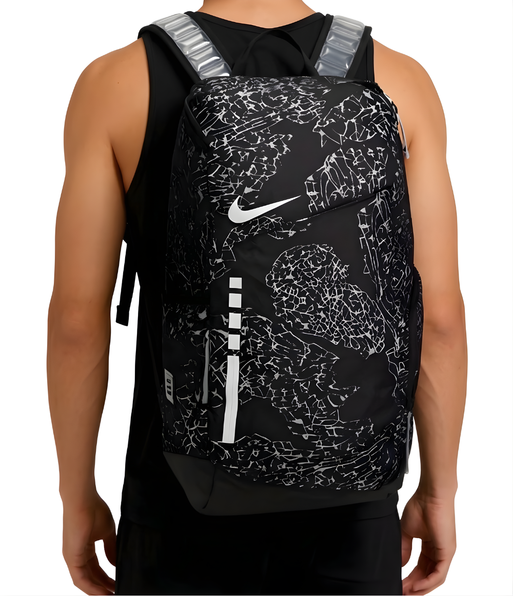 Elite Backpack Black White