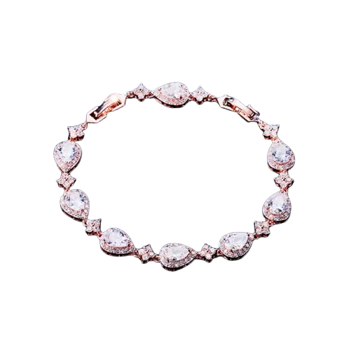 Radiant Pear-Cut Bracelet