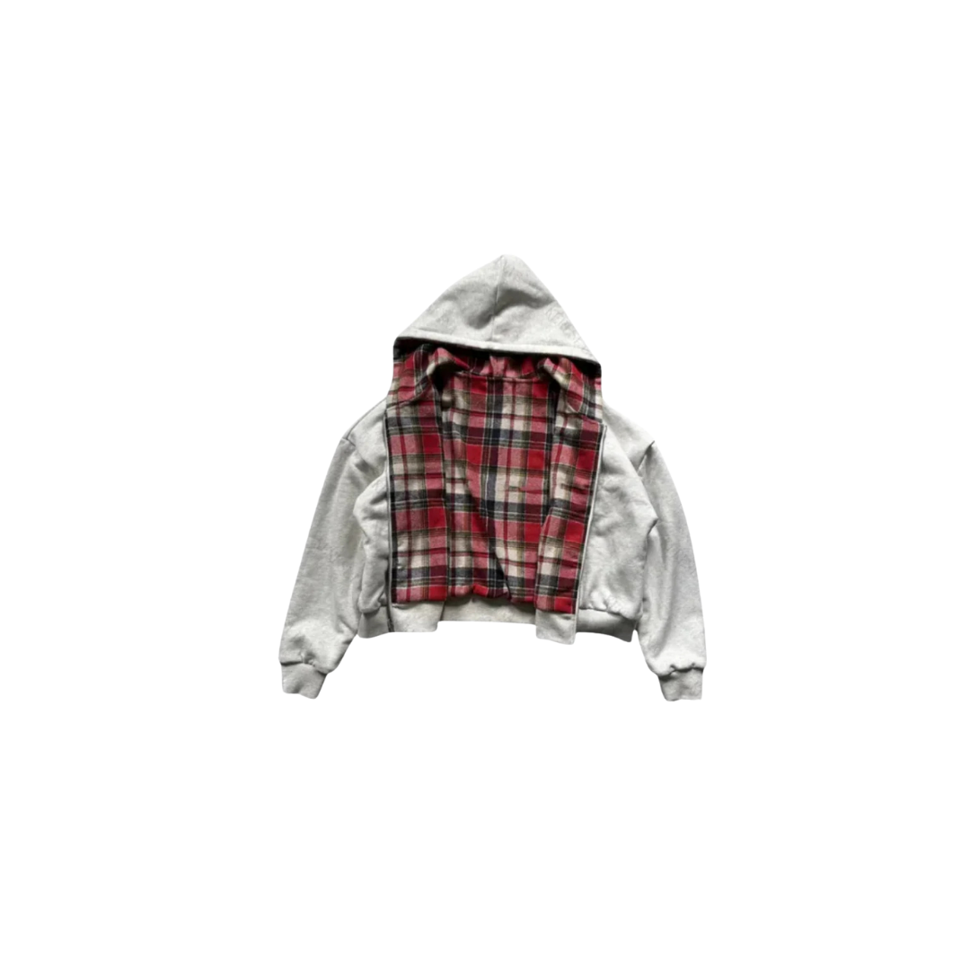 CHECKERED | REVERSIBLE ZIP-UP