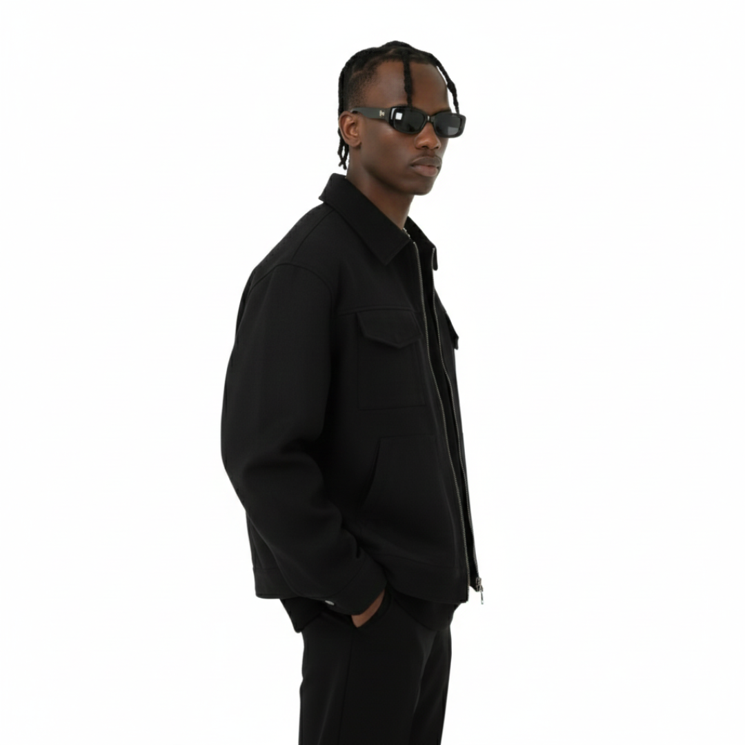 MUKHTAR | VELOUR JACKET
