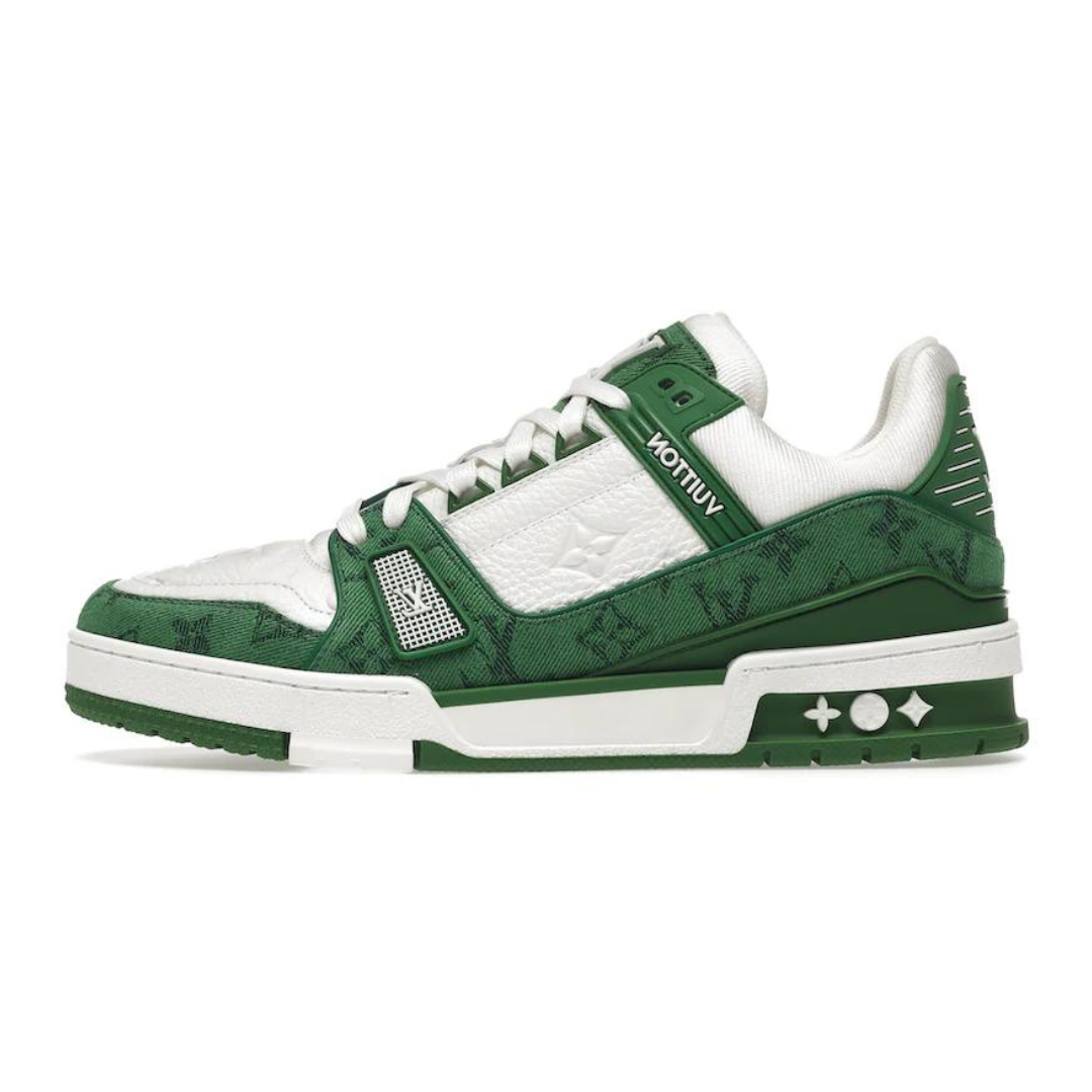 Monogram Green Trainer