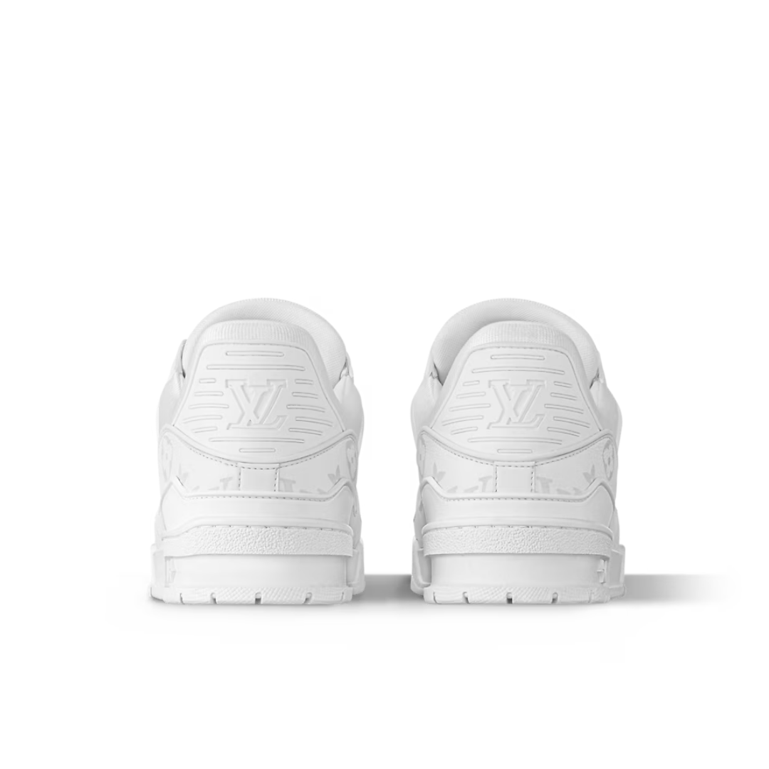 Monogram Triple White Trainer