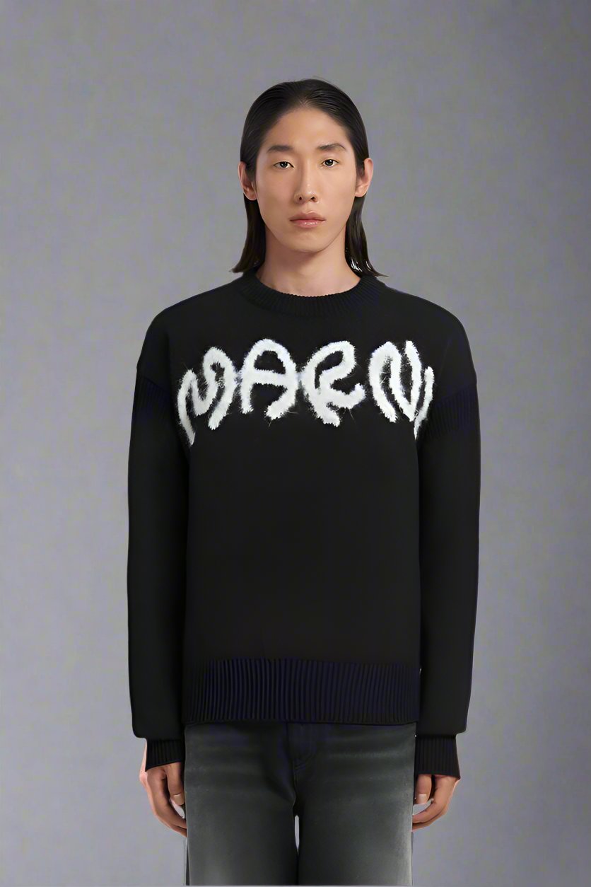 Mohair Art Knit Sweater