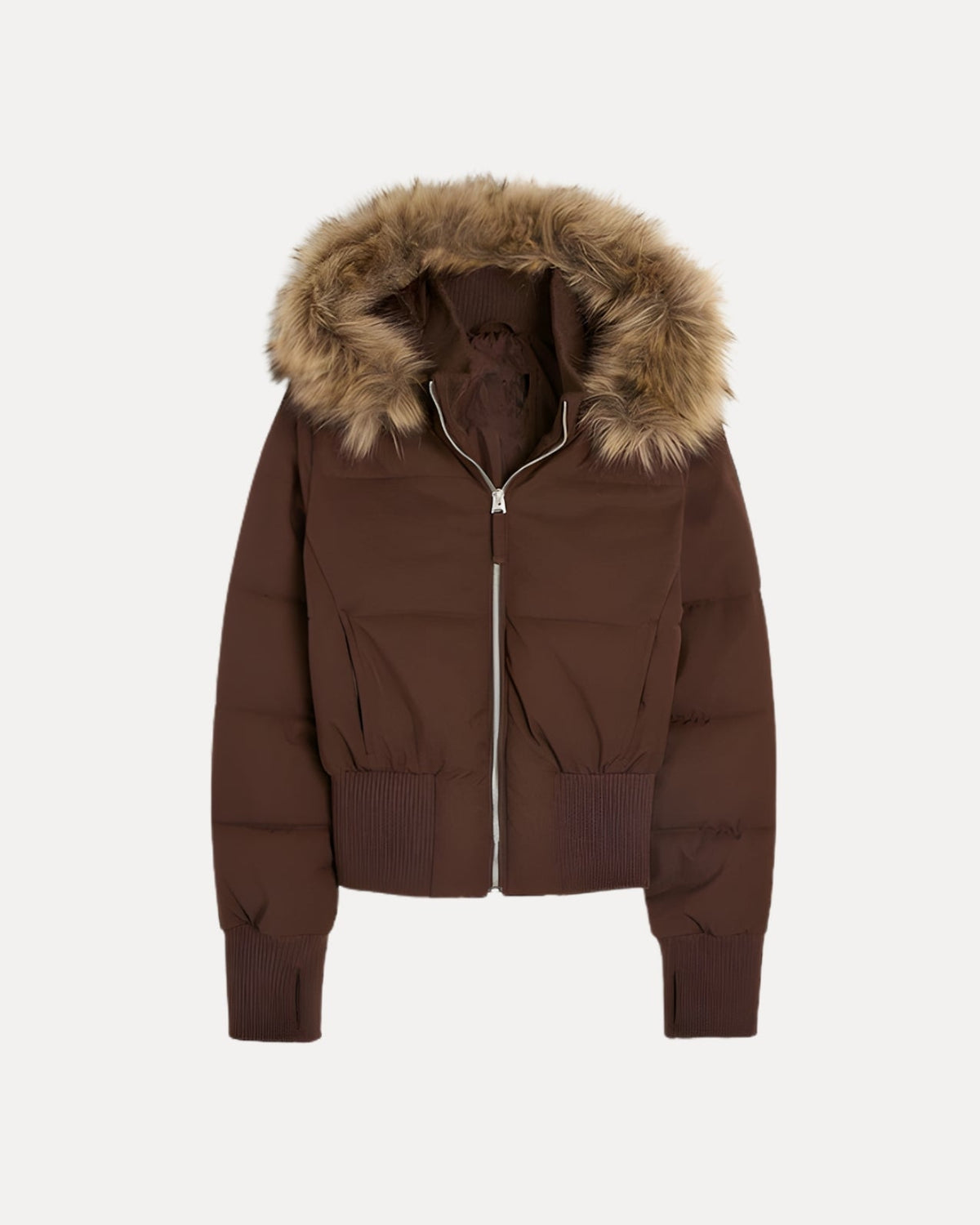 Fur Hood Puffer Jacket