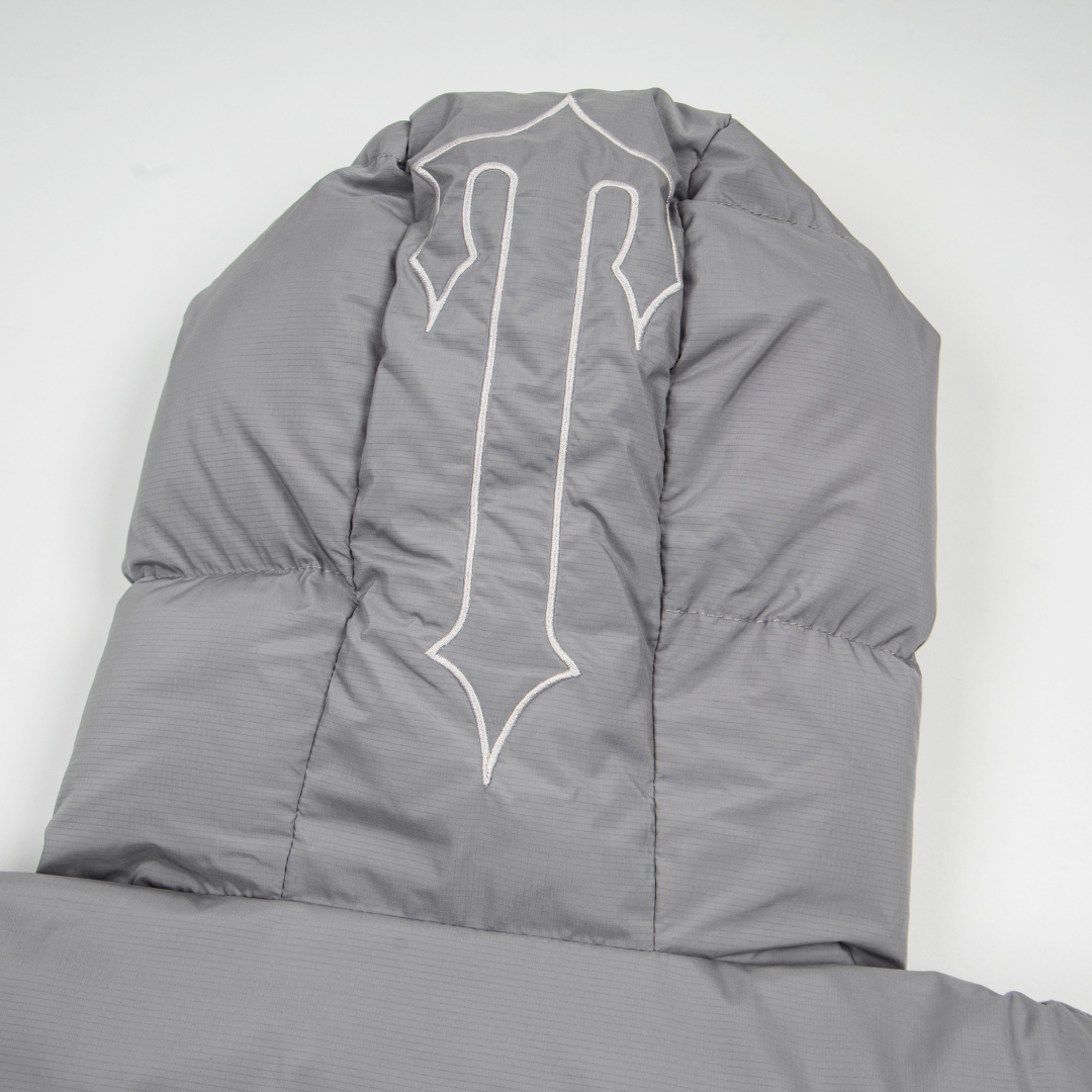 Decoded 2.0 Hooded Puffer Grey Jacket