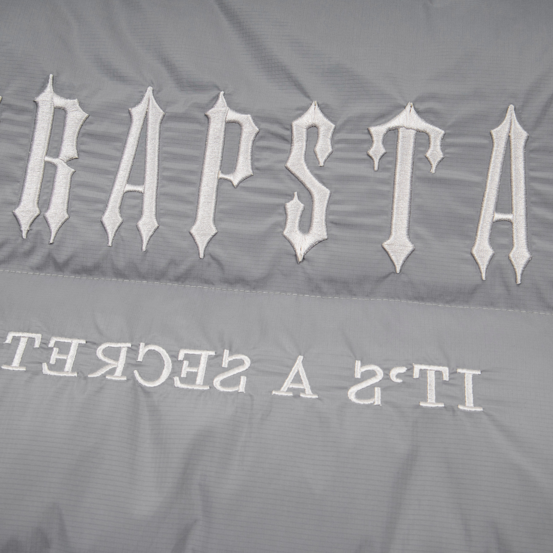 Decoded 2.0 Hooded Puffer Grey Jacket