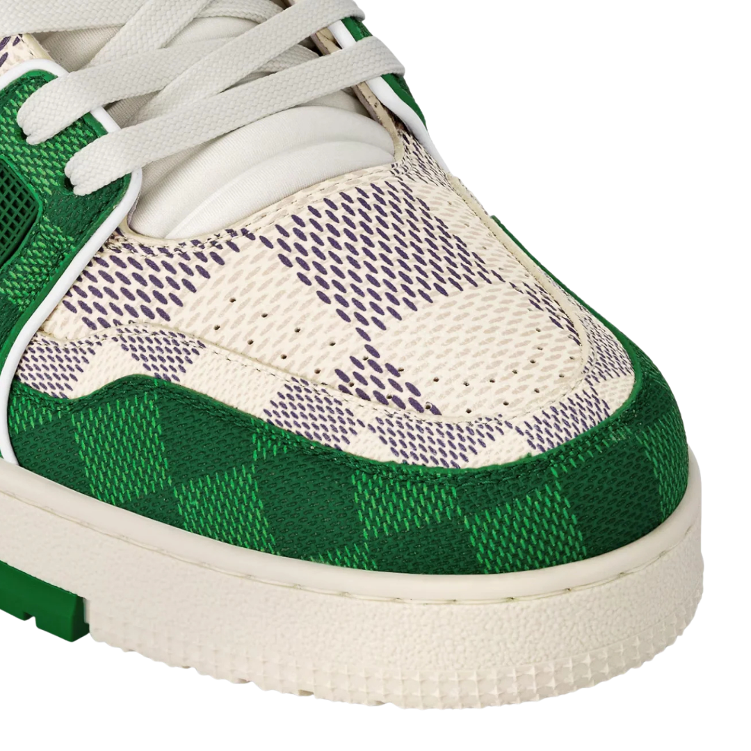 Monogram Green Damier Trainer