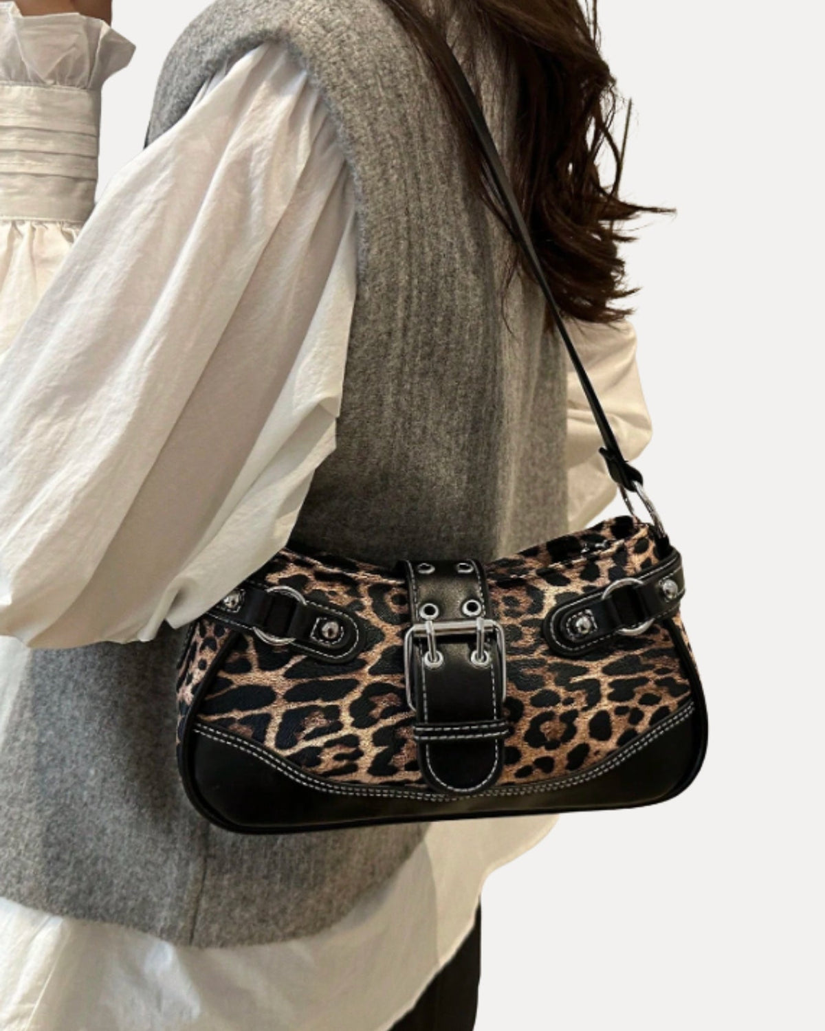 Buckle Shoulder Bag