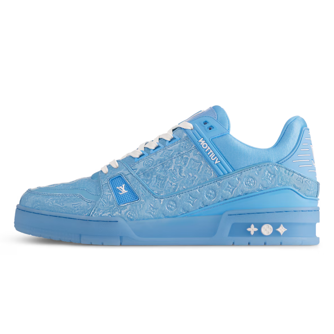 Monogram Royal Blue Trainer