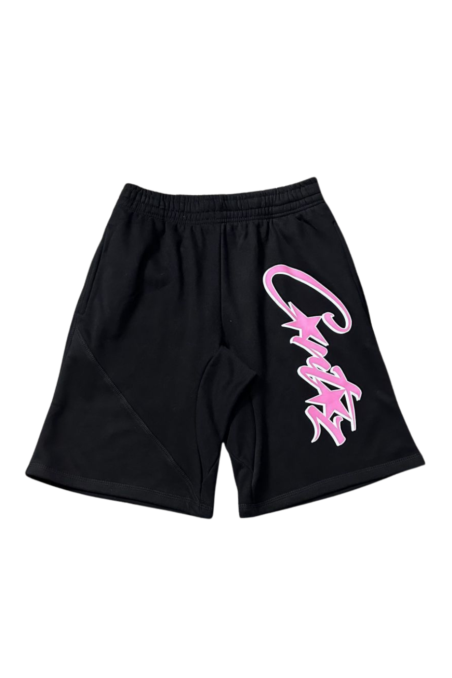 Island Pink Script Shorts