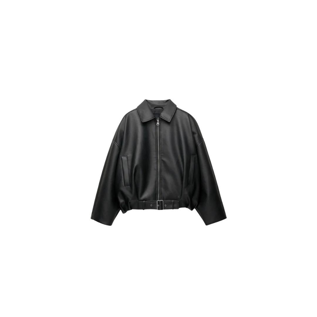 MINIMALIST | LEATHER JACKET