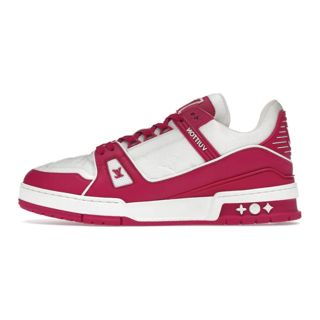 Monogram Red Trainer