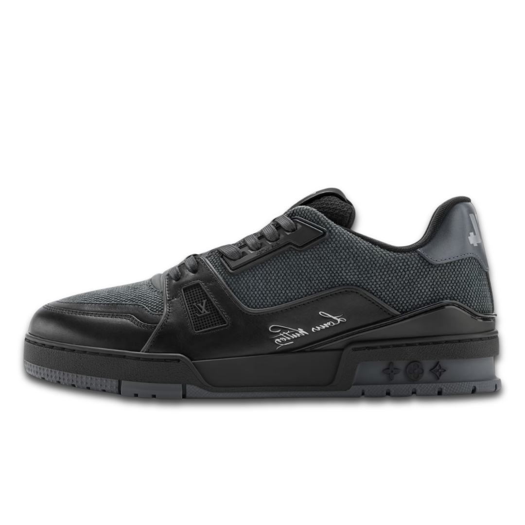 Monogram Denim Black Trainer