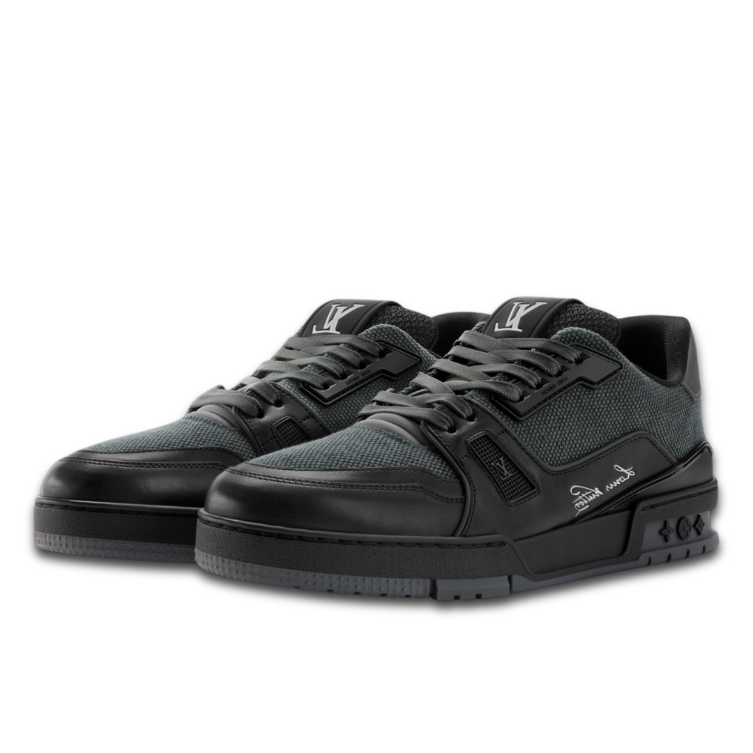 Monogram Denim Black Trainer