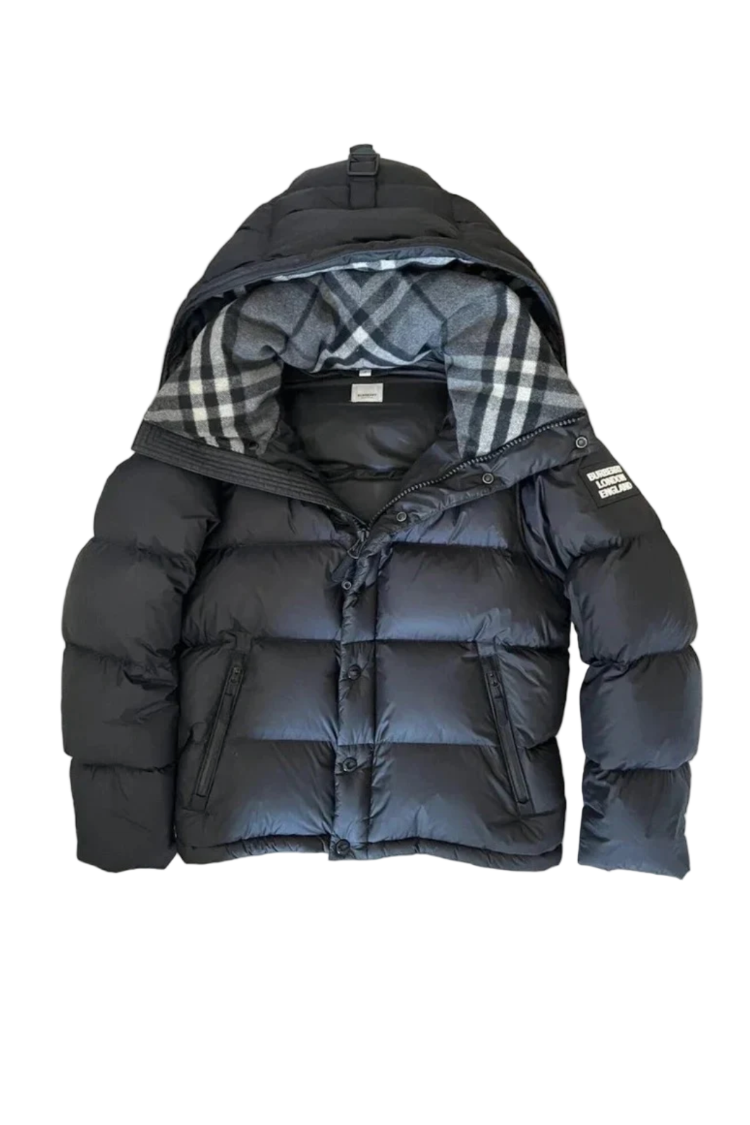 Check Puffer Jacket