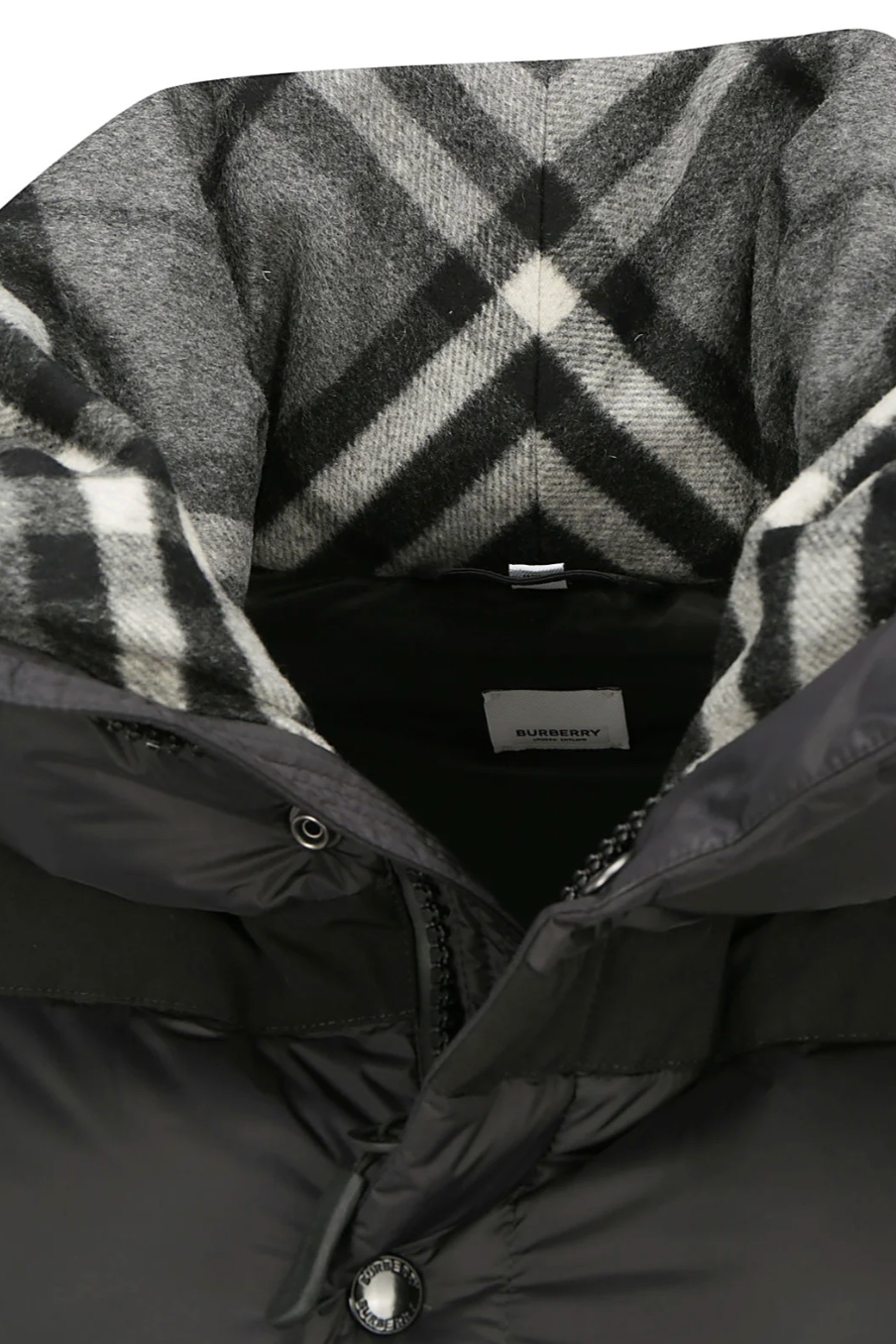 Check Puffer Jacket