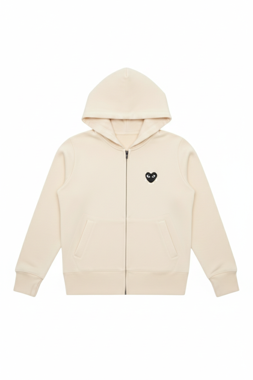 Heart Zip Hoodie