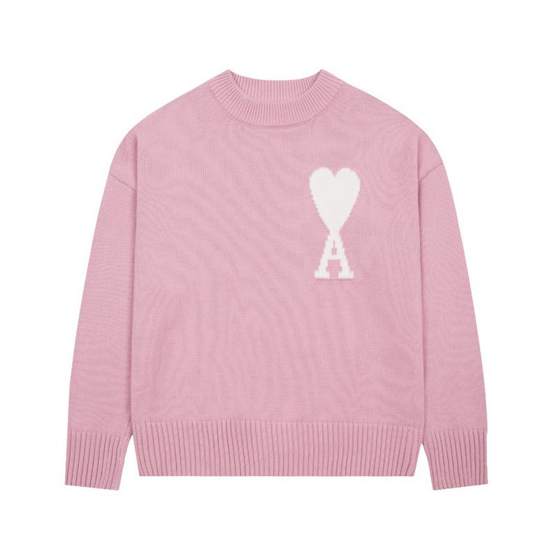HEART KNIT SWEATER