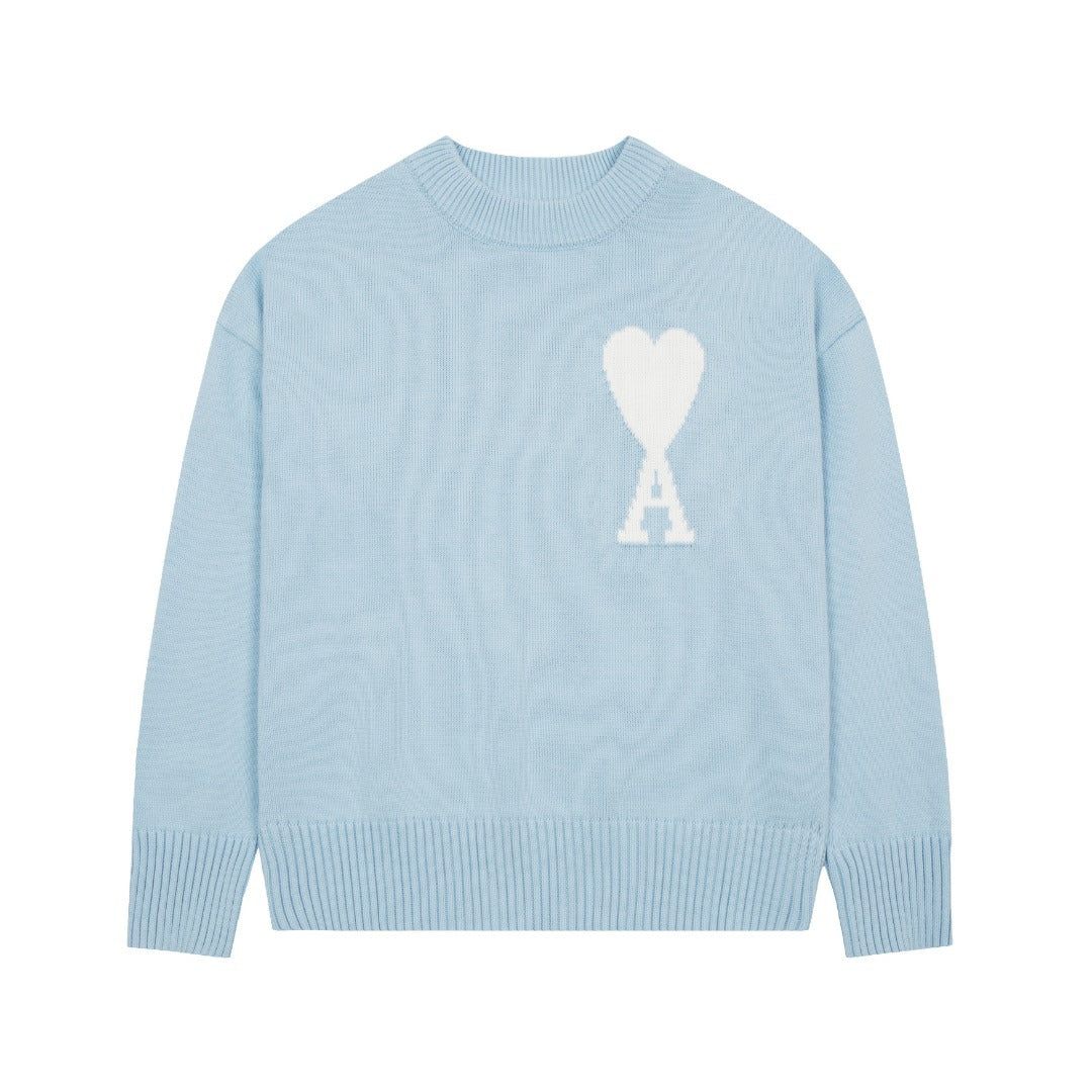 HEART KNIT SWEATER
