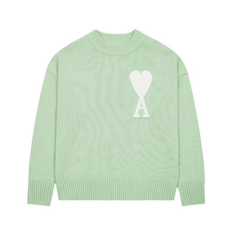 HEART KNIT SWEATER