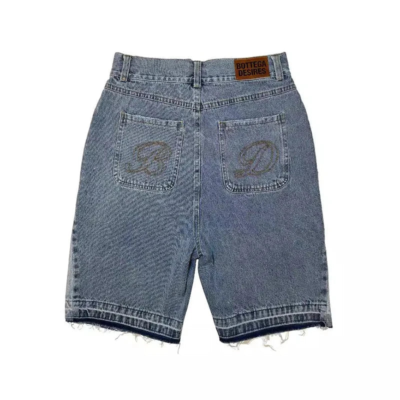 BOTTEGA DESIRES CLOUD jeans shorts