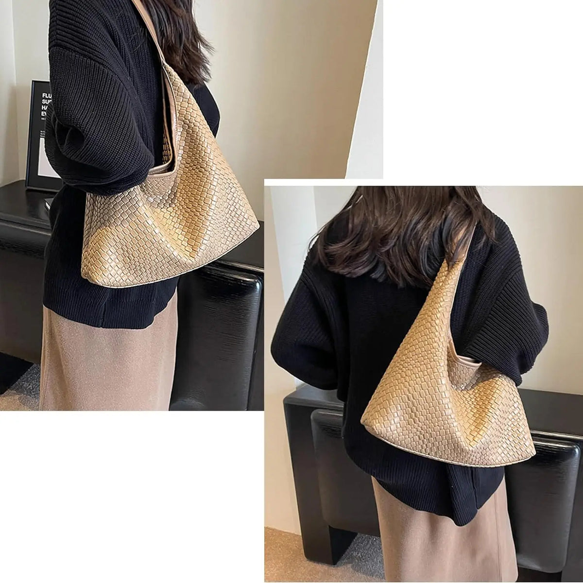 ARIEL Woven Knot Bag